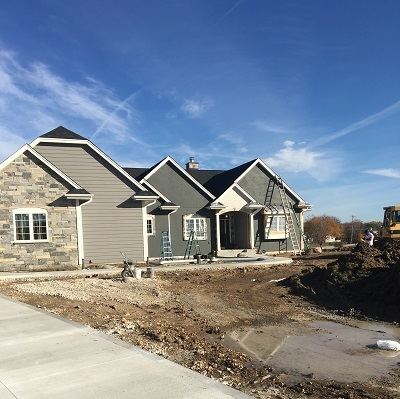 We work on both new construction projects and existing homes Milwaukee exterior residential painting service