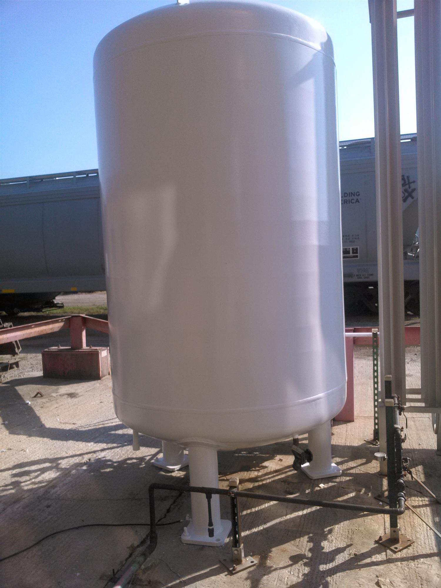 Contact us for a free quote Industrial tank painted in Oak Creek Wisconsin