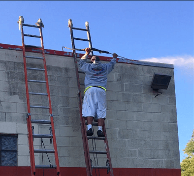 We know how to safely pressure wash any exterior Milwaukee pressure washing service