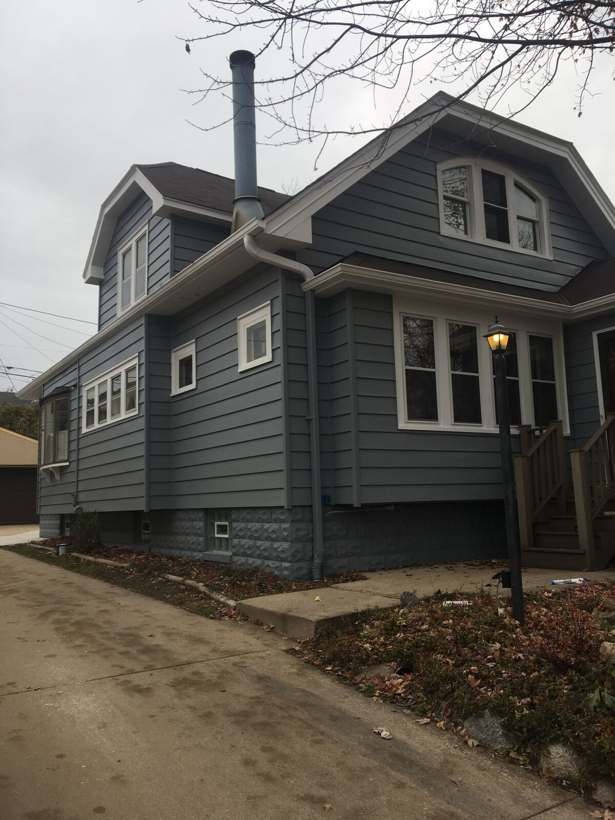 We paint all types of houses Racine Wisconsin house exterior updated by professional painting contractors